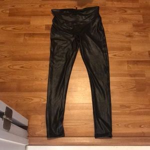 Spanx Faux Leather Leggings
